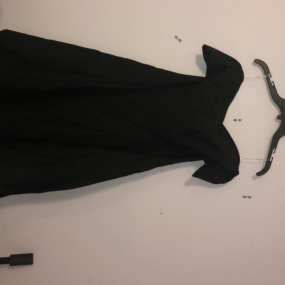 Black Off-Shoulder Dress